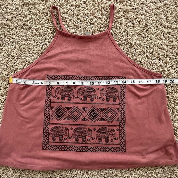 Charlotte Russe Boho Spaghetti Strap Crop Top Size M - Picture 10 of 10